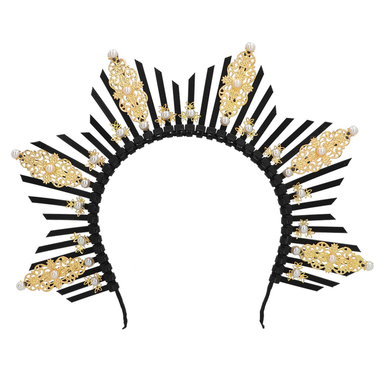 Op deze afbeelding zie je een Accessoires, van het merk Boland. Diadeem Halo Kroon Astra