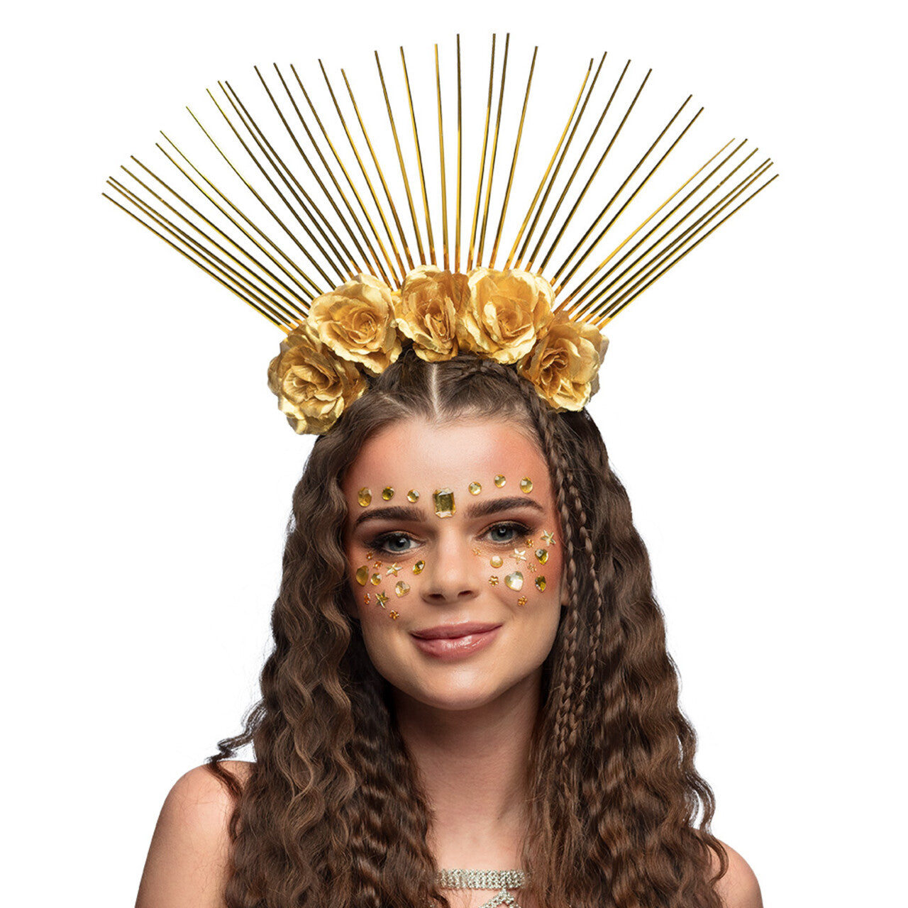 Op deze afbeelding zie je een Accessoires, van het merk Boland. Diadeem Halo Kroon Nova
