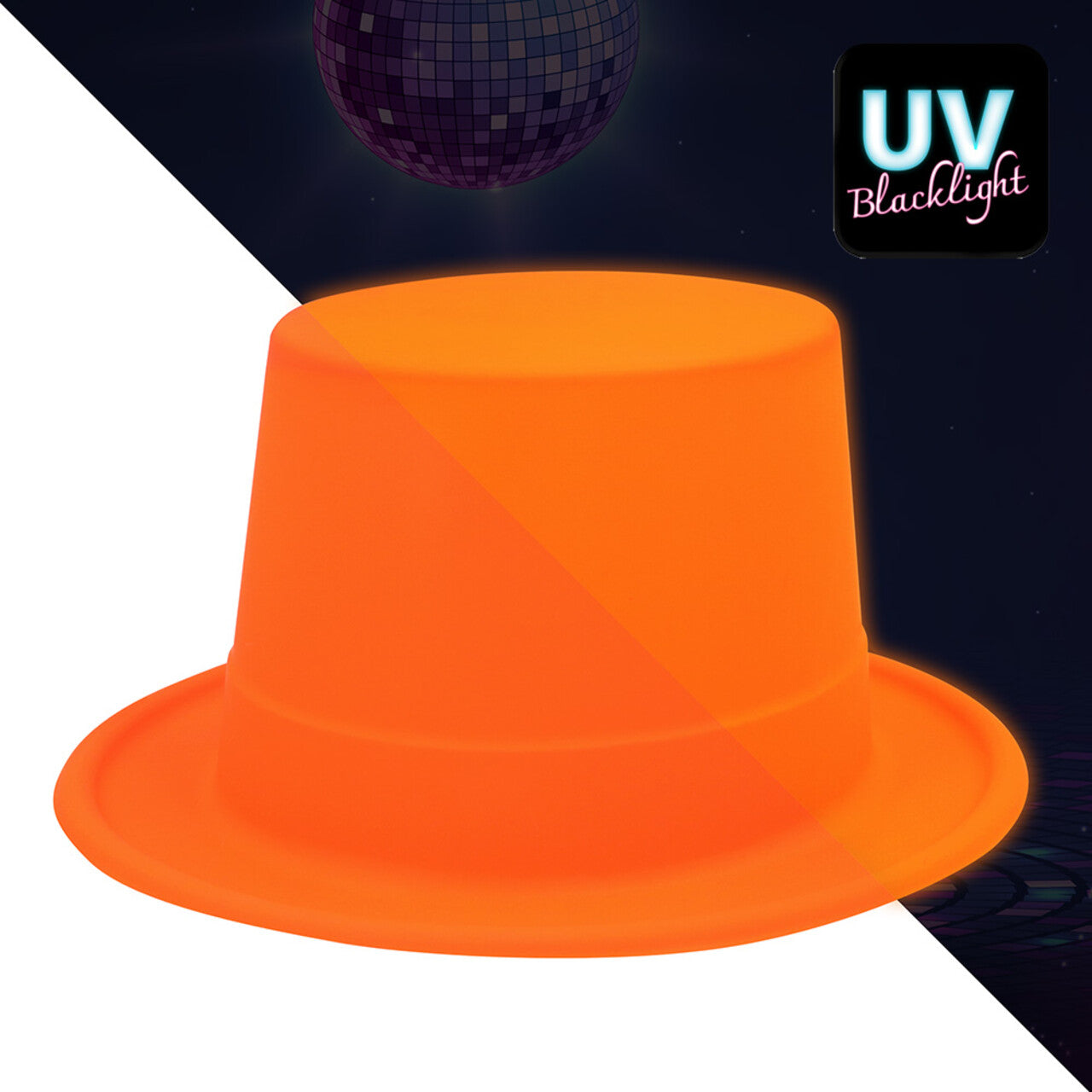 Op deze afbeelding zie je een Accessoires, van het merk Boland. Hoed Oranje Topper