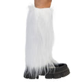 Fluffy Rave Beenwarmers Wit