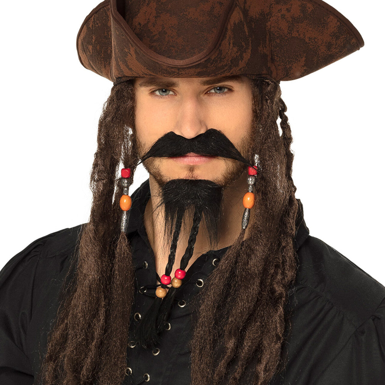 Op deze afbeelding zie je een Accessoires, van het merk Boland. Set Piraat Harry Snor En Sik