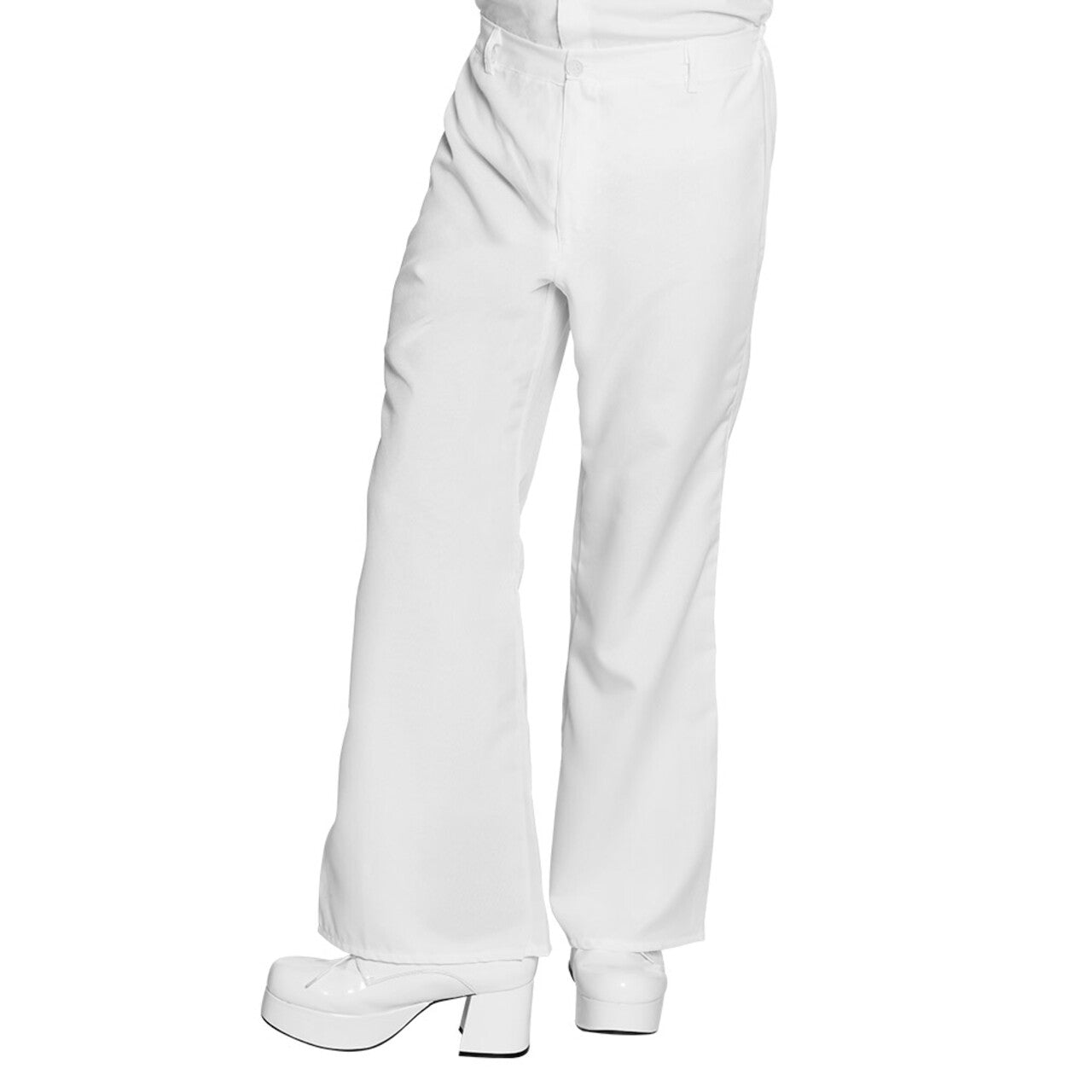 Op deze afbeelding zie je een Kostuums, van het merk Boland. Dans En Sjans Disco Broek Wit Man