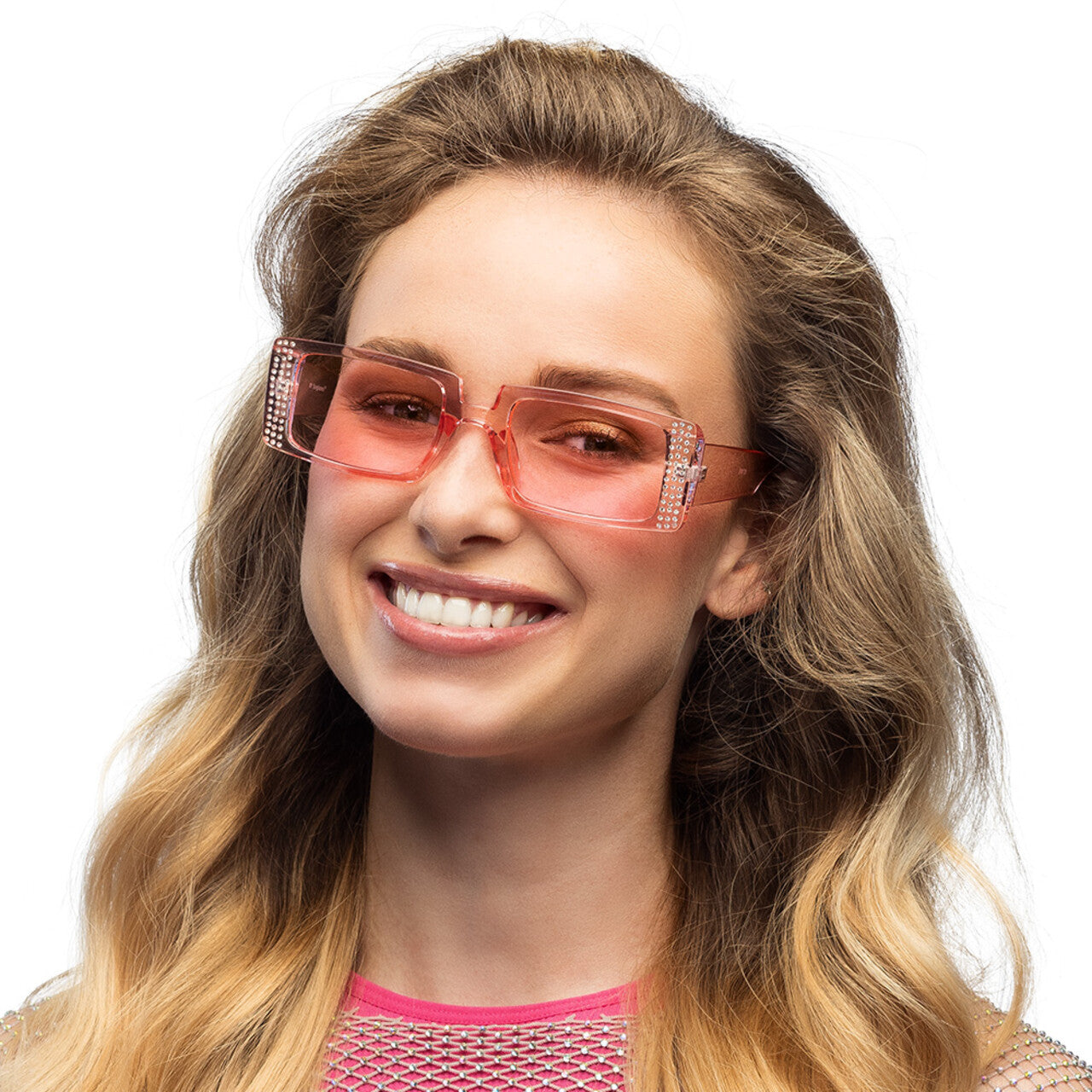 Op deze afbeelding zie je een Accessoires, van het merk Boland. Escape Duo Partybrillen Roze En Zwart