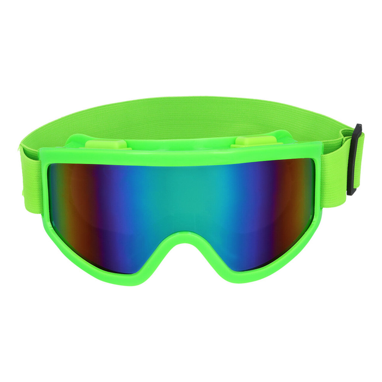 Op deze afbeelding zie je een Accessoires, van het merk Boland. Party Skibril Neongroen