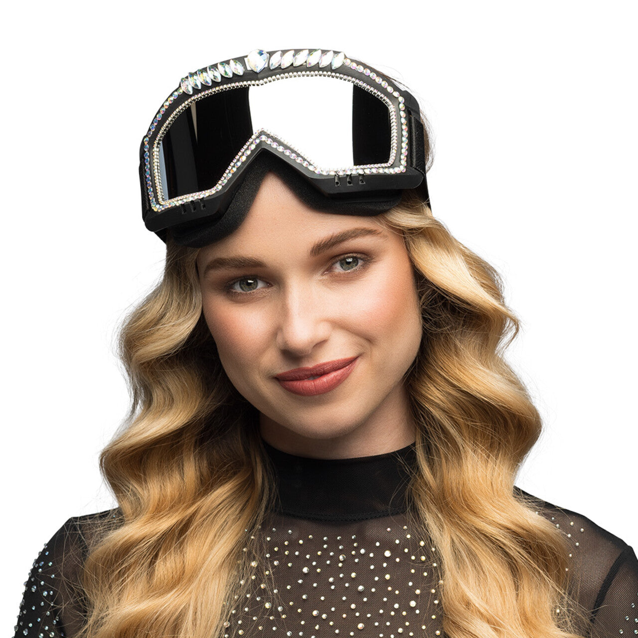 Op deze afbeelding zie je een Accessoires, van het merk Boland. Party Skibril Galaxy