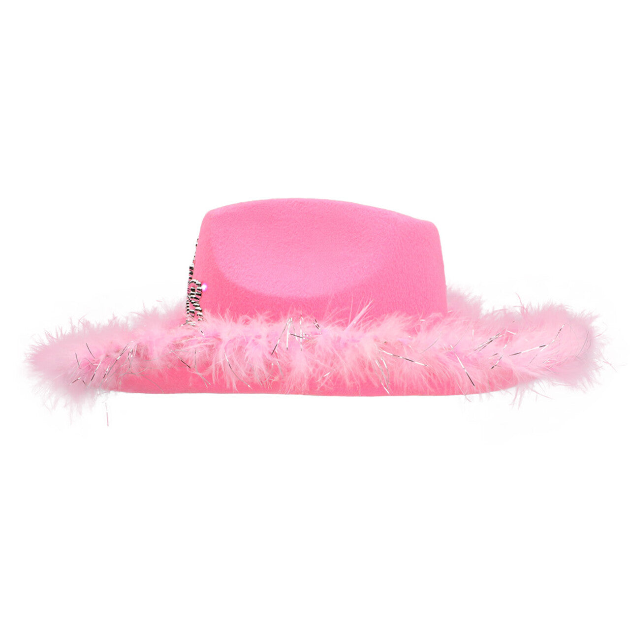 Op deze afbeelding zie je een Accessoires, van het merk Boland. Blush Bandit Cowboyhoed Met Lampjes