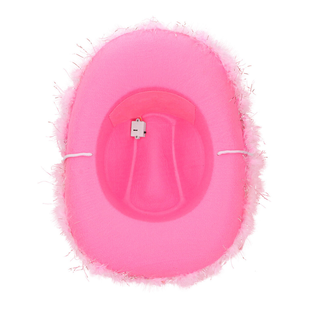 Op deze afbeelding zie je een Accessoires, van het merk Boland. Blush Bandit Cowboyhoed Met Lampjes