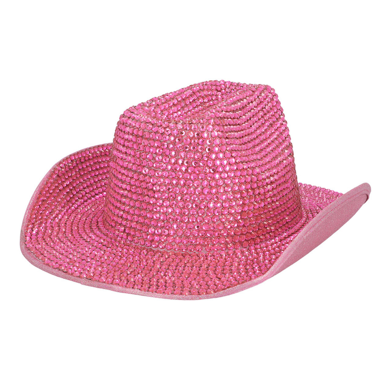 Op deze afbeelding zie je een Accessoires, van het merk Boland. Diva Strass Cowboyhoed Roze High Quality
