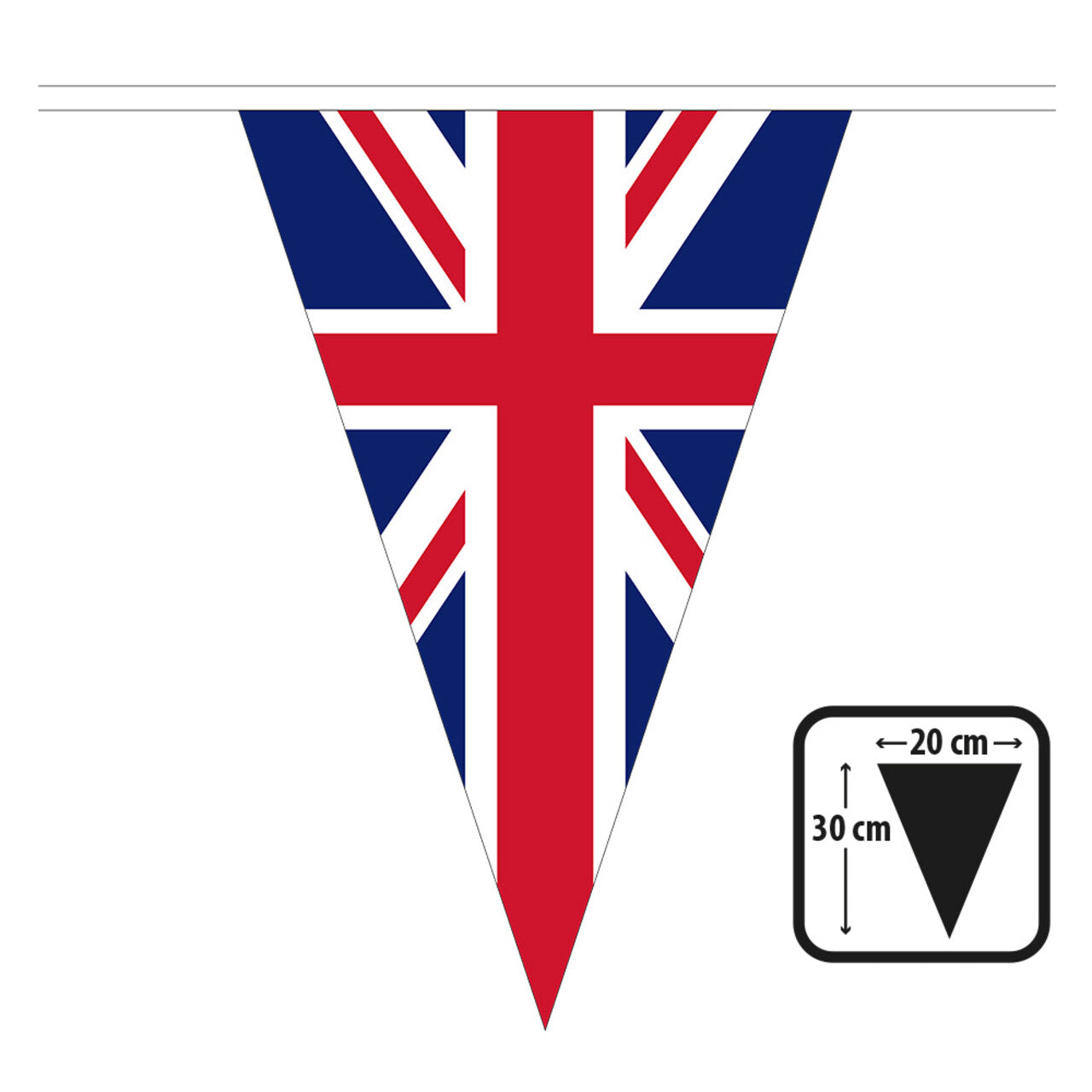 Op deze afbeelding zie je een Decoratie, van het merk Boland. Vlaggenlijn Engeland Union Jack