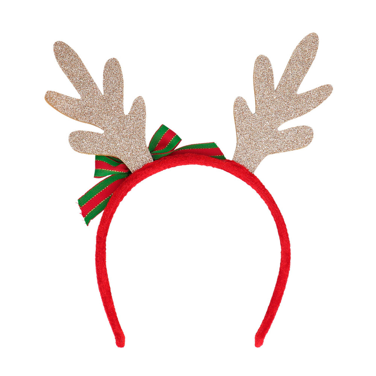 Op deze afbeelding zie je een Accessoires, van het merk Boland. Diadeem Golden Reindeer