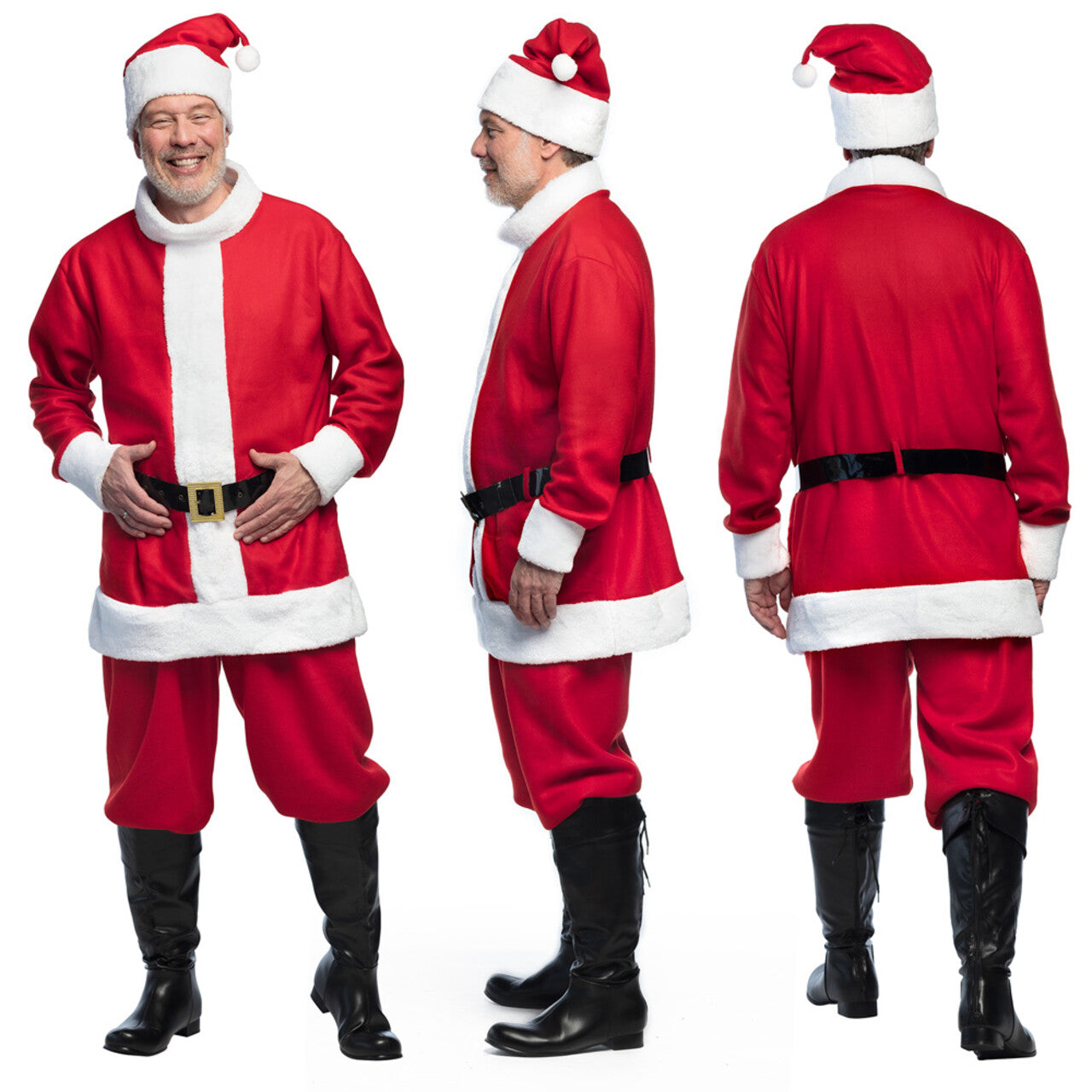 Op deze afbeelding zie je een Kostuums, van het merk Boland. Volwassenenkostuum Kerstman Kostuum