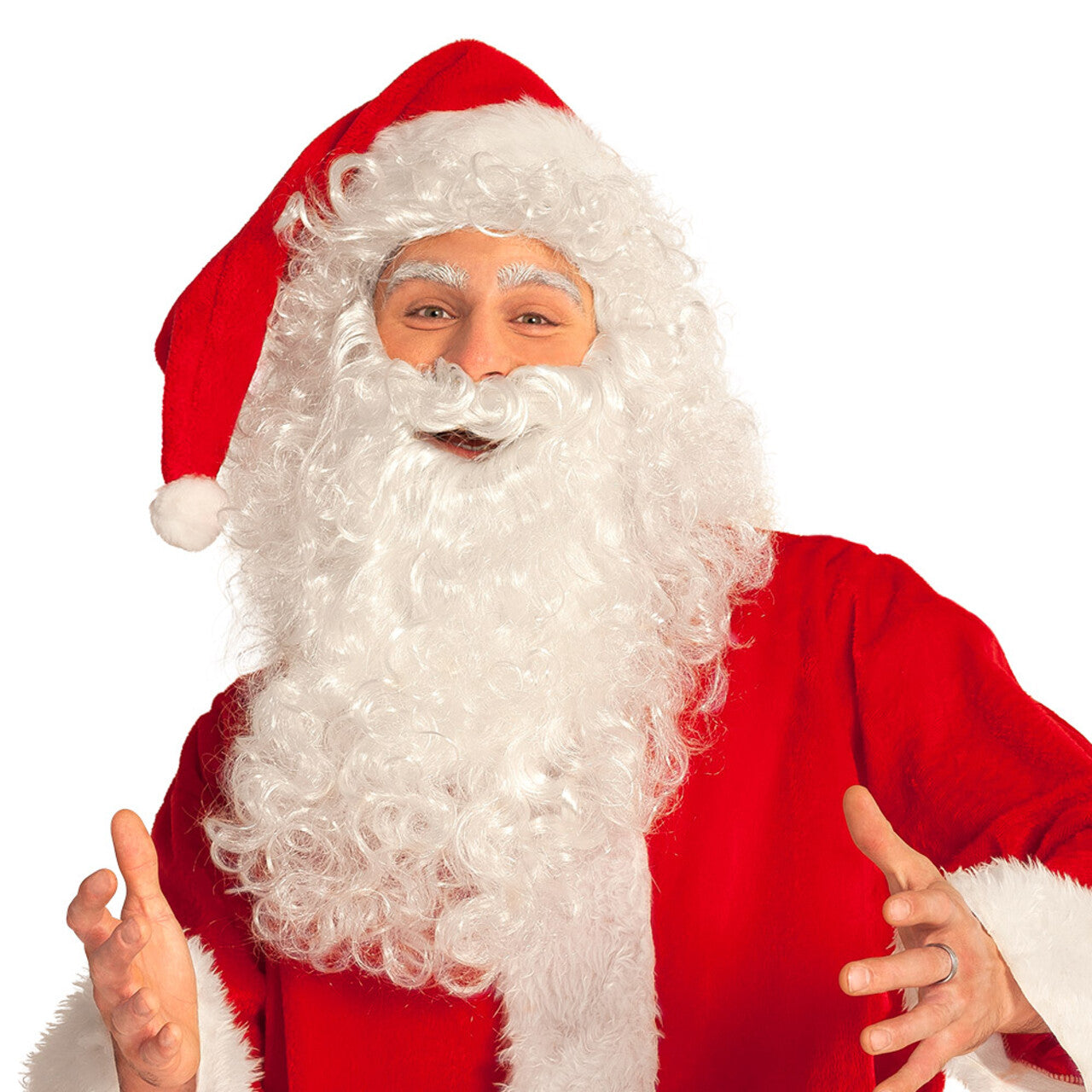 Op deze afbeelding zie je een Accessoires, van het merk Boland. Kerstmuts Deluxe