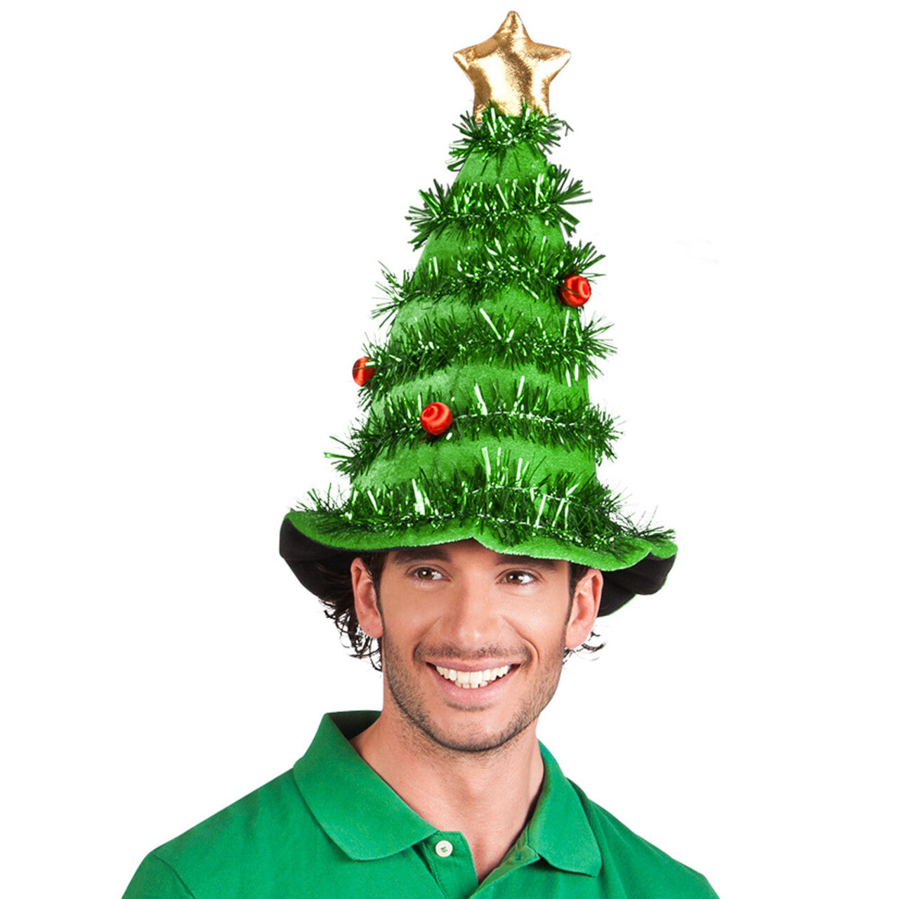 Op deze afbeelding zie je een Accessoires, van het merk Boland. Hoed Kerstboom