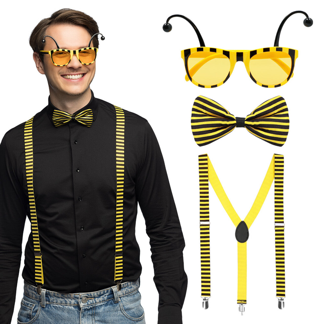 Op deze afbeelding zie je een Accessoires, van het merk Boland. Set Sweet As Honey Bee