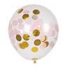 Party Confettiballonnen Roze / Goud