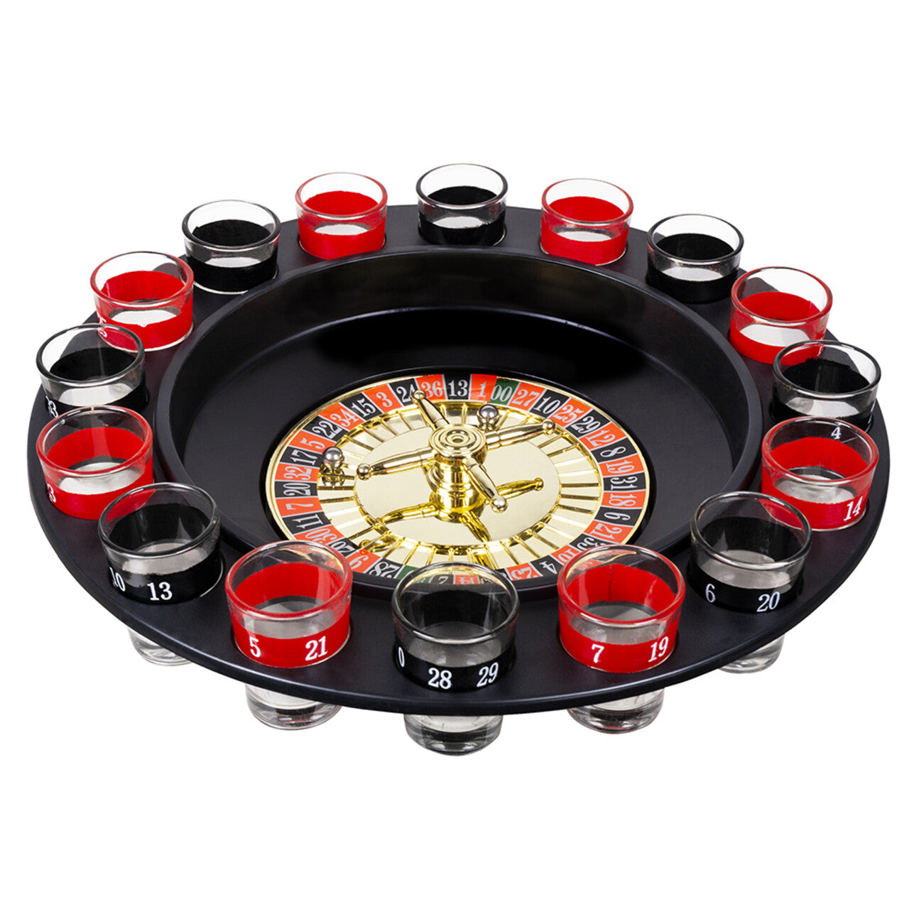 Op deze afbeelding zie je een Decoratie, van het merk Boland. Game On Drankspel Roulette Je Gek