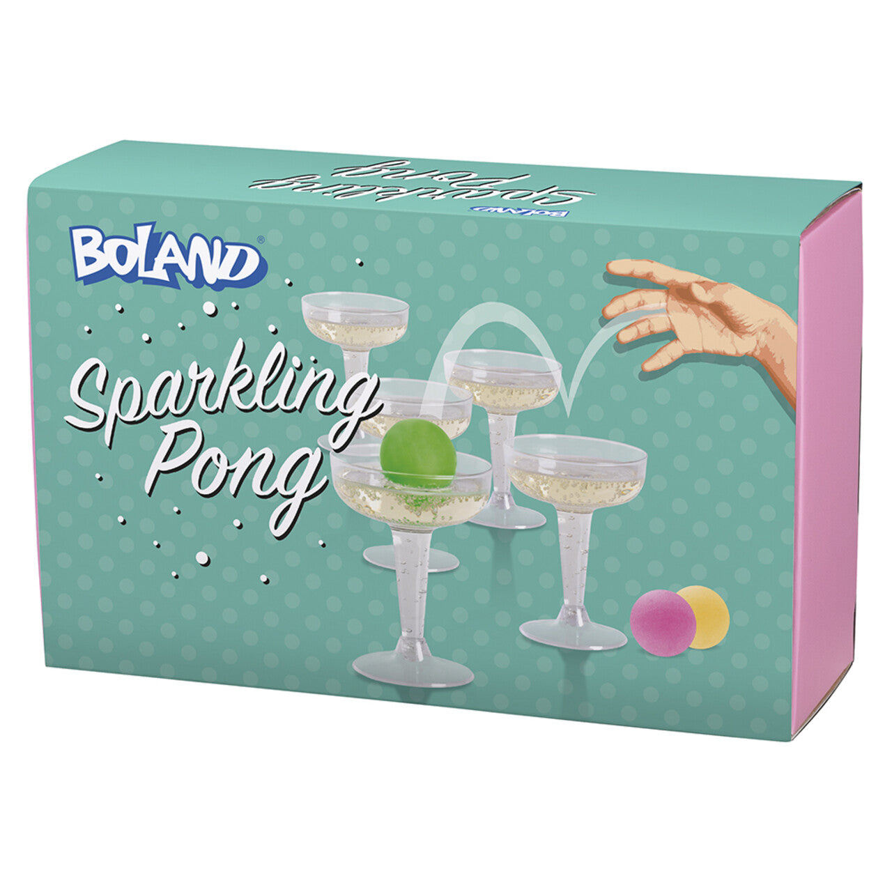 Op deze afbeelding zie je een Decoratie, van het merk Boland. Drankspel Sparkling-Pong