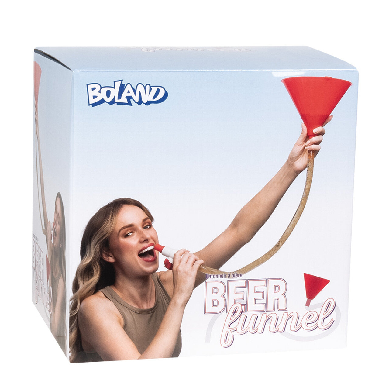 Op deze afbeelding zie je een Decoratie, van het merk Boland. Party Biertrechter Pompen Of Verzuipen