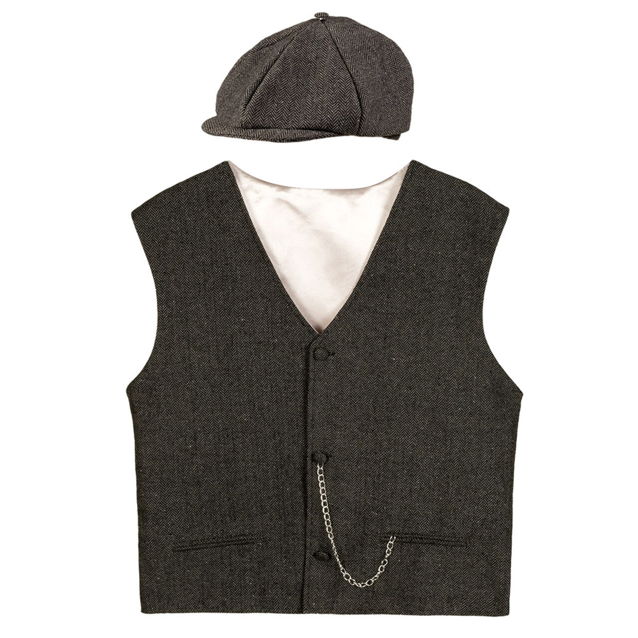 Op deze afbeelding zie je een Kostuums, van het merk Boland. Set Birmingham Pet En Gilet Man