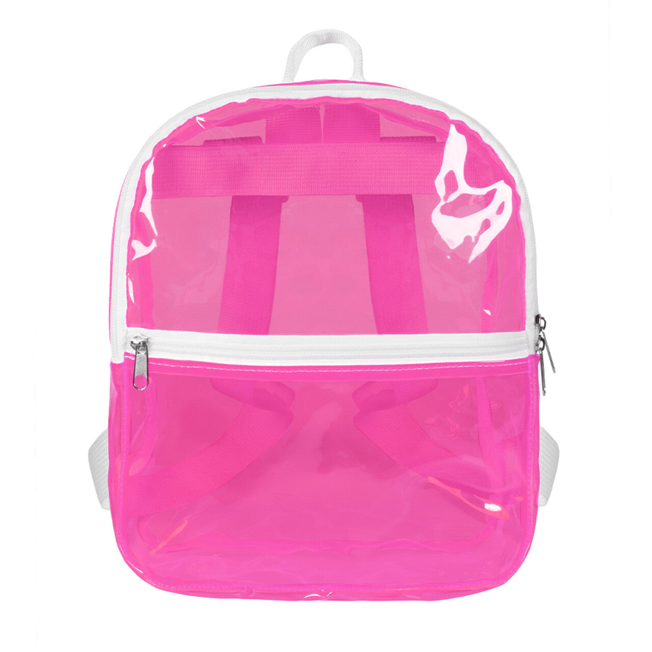 Op deze afbeelding zie je een Accessoires, van het merk Boland. Handige Rugzak Doorzichtig Roze