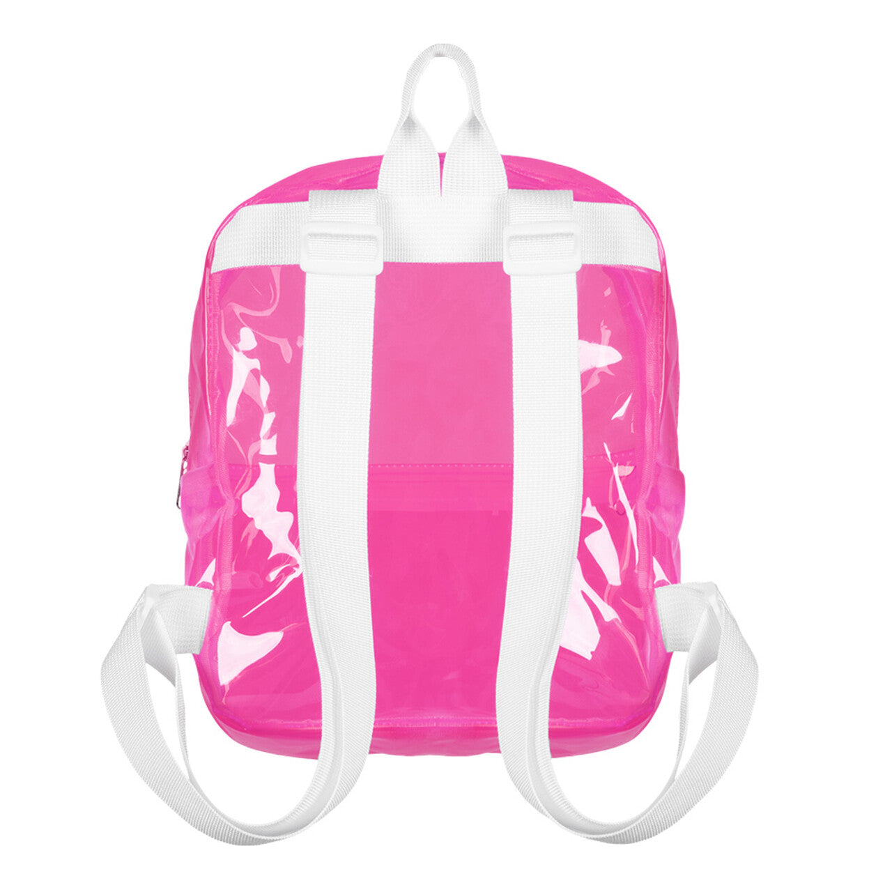 Op deze afbeelding zie je een Accessoires, van het merk Boland. Handige Rugzak Doorzichtig Roze
