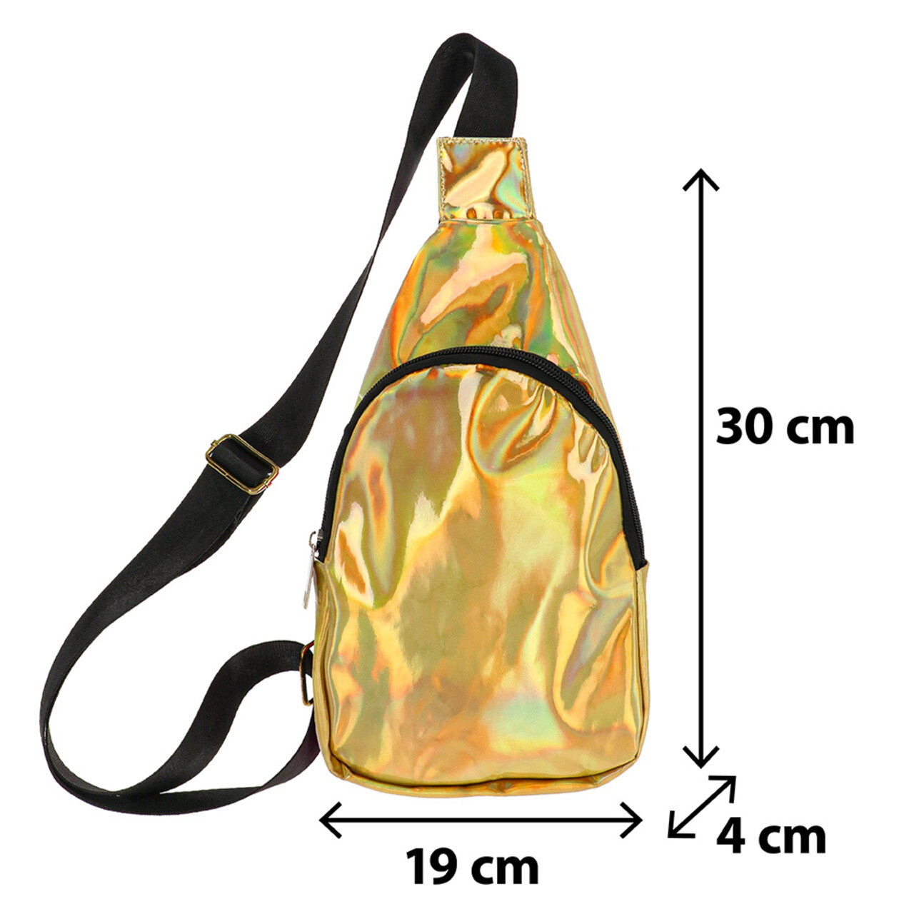 Op deze afbeelding zie je een Accessoires, van het merk Boland. Crossbody Tas Holla At Ya Goud
