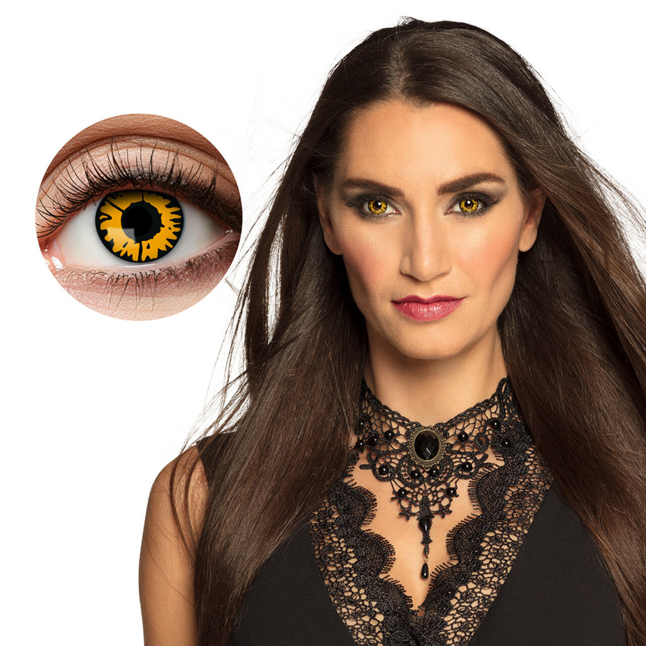 Op deze afbeelding zie je een Accessoires, van het merk Boland. Twilight Eyes Lenzen