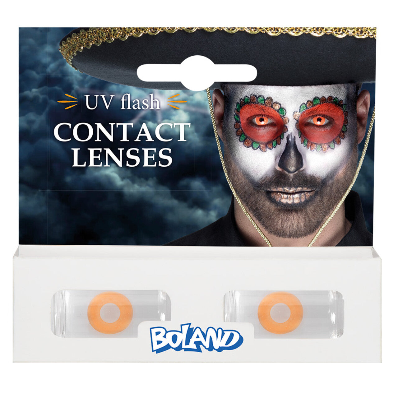Op deze afbeelding zie je een Accessoires, van het merk Boland. Maand Lenzen Uv Flash Oranje