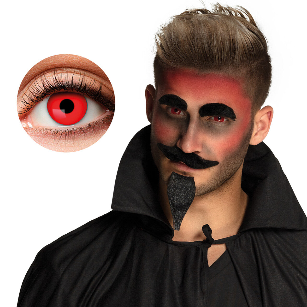 Op deze afbeelding zie je een Accessoires, van het merk Boland. Weeklenzen Red Eyes Duivel