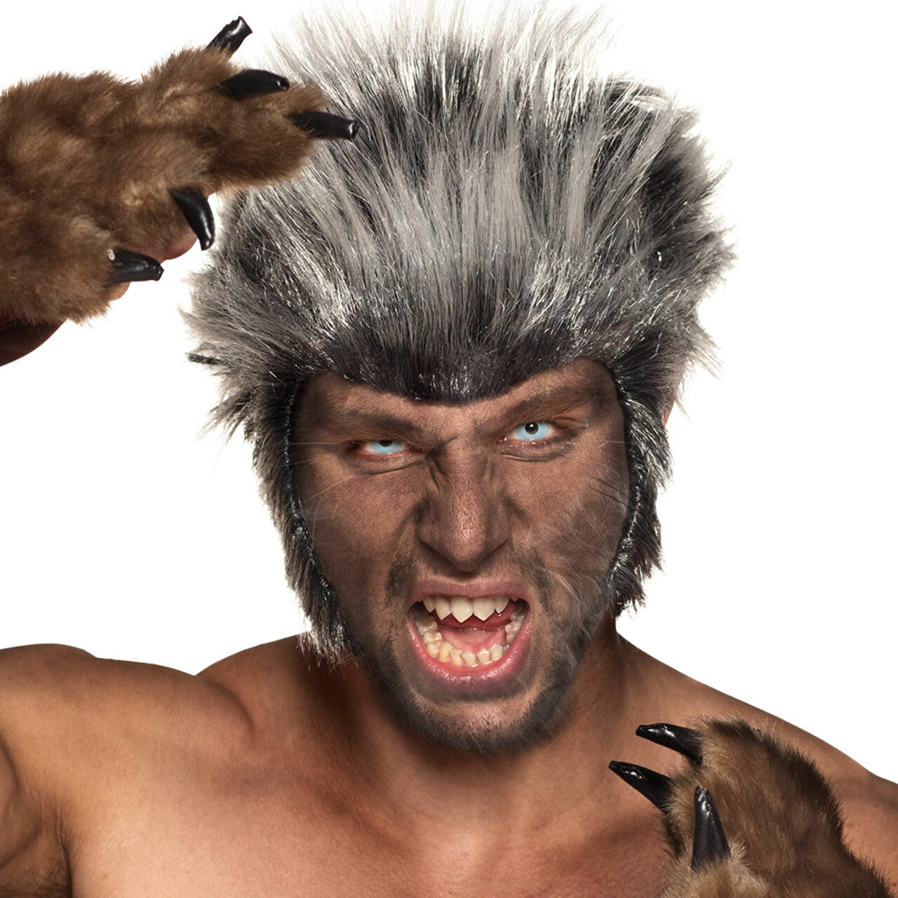 Op deze afbeelding zie je een Accessoires, van het merk Boland. Weeklenzen Helderblauwe Wolf Ogen