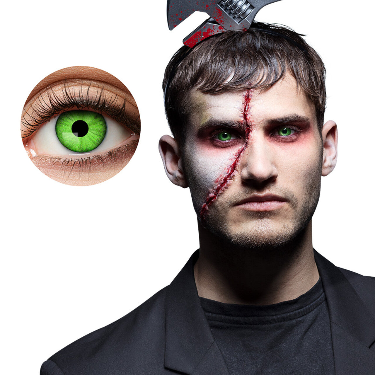 Op deze afbeelding zie je een Accessoires, van het merk Boland. Weeklenzen Franky Green Eyes