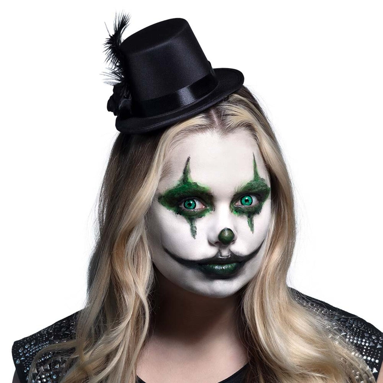 Op deze afbeelding zie je een Accessoires, van het merk Boland. Weeklenzen Freaky Green Clown
