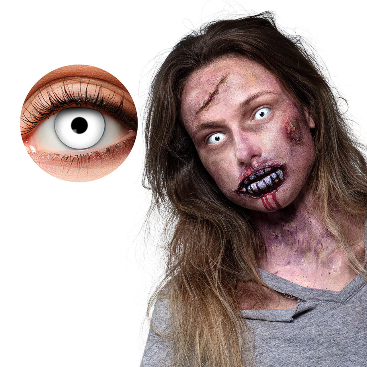 Op deze afbeelding zie je een Accessoires, van het merk Boland. Weeklenzen Infected Zombie
