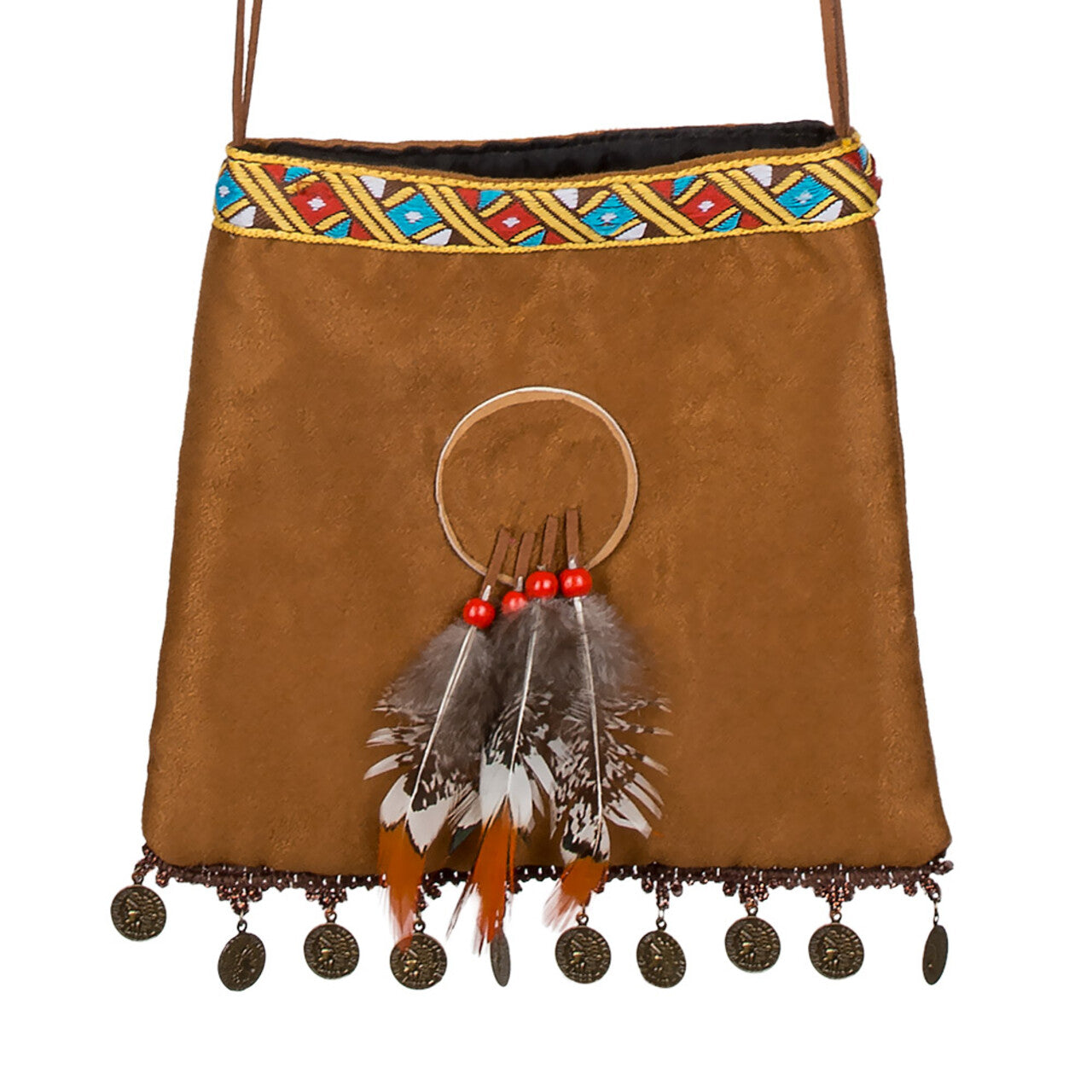 Op deze afbeelding zie je een Accessoires, van het merk Boland. Schoudertasje Bohemian Aymara
