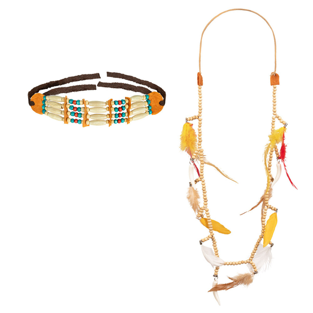 Op deze afbeelding zie je een Accessoires, van het merk Boland. Set Hopi Choker En Ketting