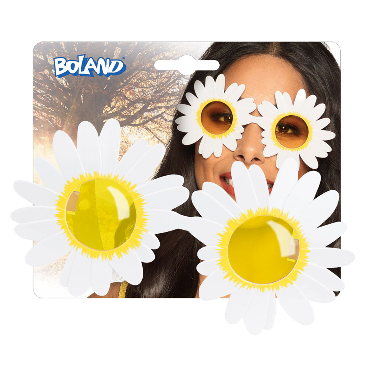 Op deze afbeelding zie je een Accessoires, van het merk Boland. Partybril Daisy View