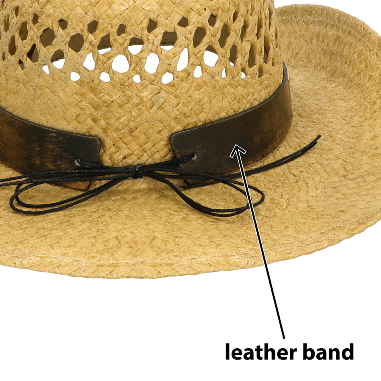 Op deze afbeelding zie je een Accessoires, van het merk Boland. Maverick Stier Cowboyhoed