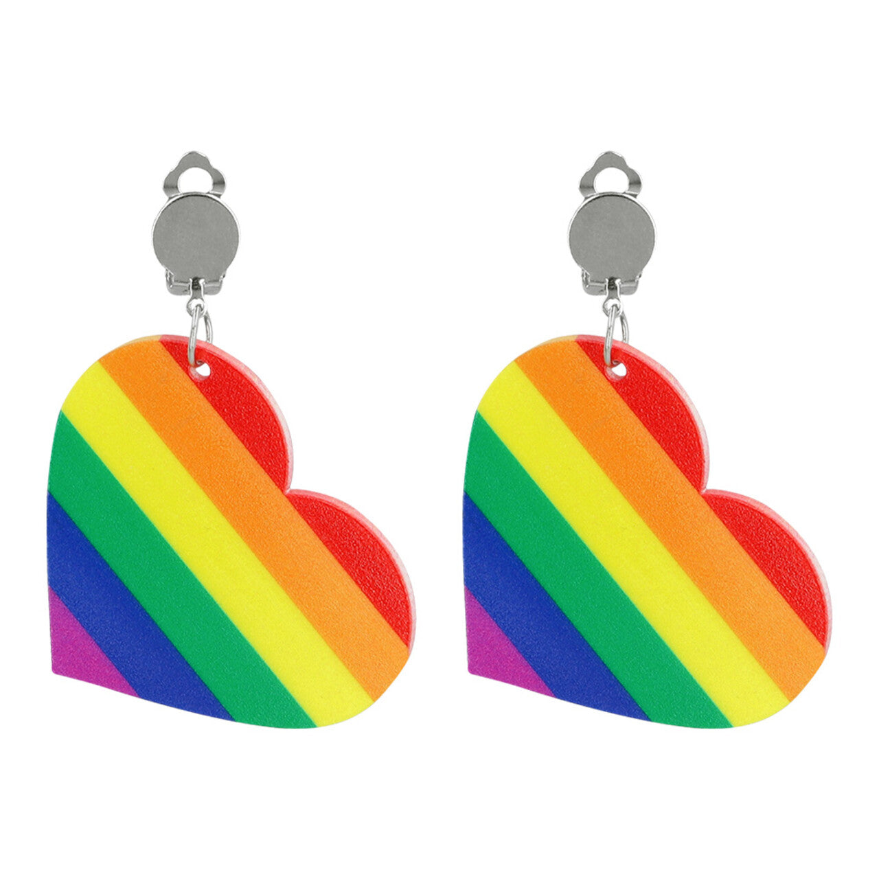 Op deze afbeelding zie je een Accessoires, van het merk Boland. Hart Vol Kleur Oorbellen