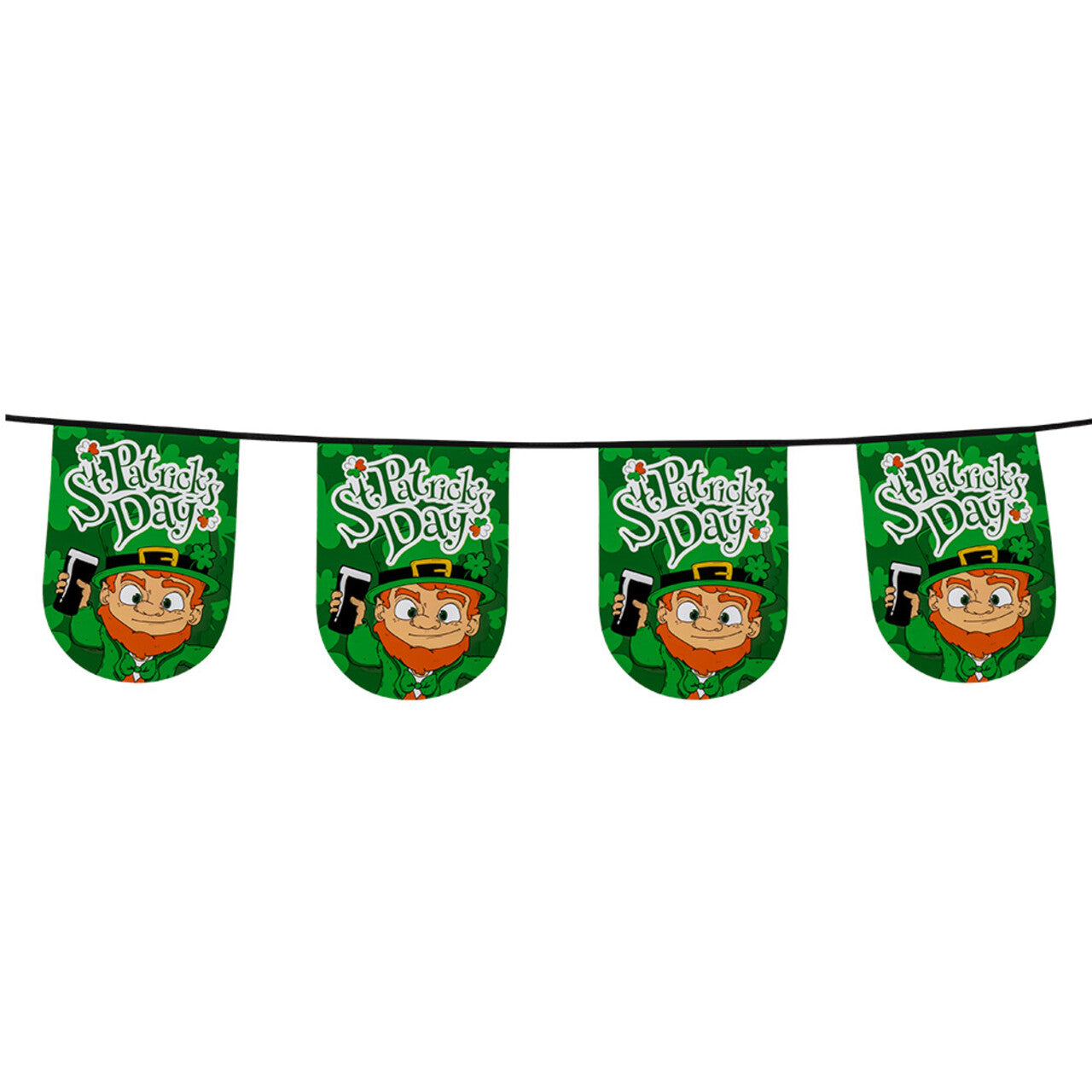 Op deze afbeelding zie je een Decoratie, van het merk Boland. Vlaggenlijn St. Patricks Day