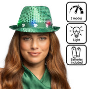 Op deze afbeelding zie je een Accessoires, van het merk Boland. St. Patrick’s Klaverhoed Led