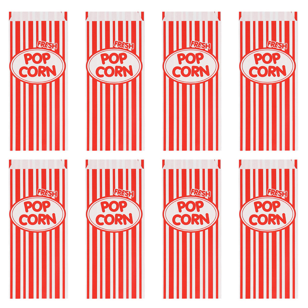 Op deze afbeelding zie je een Accessoires, van het merk Boland. Popcorn Party Zakjes Set 8