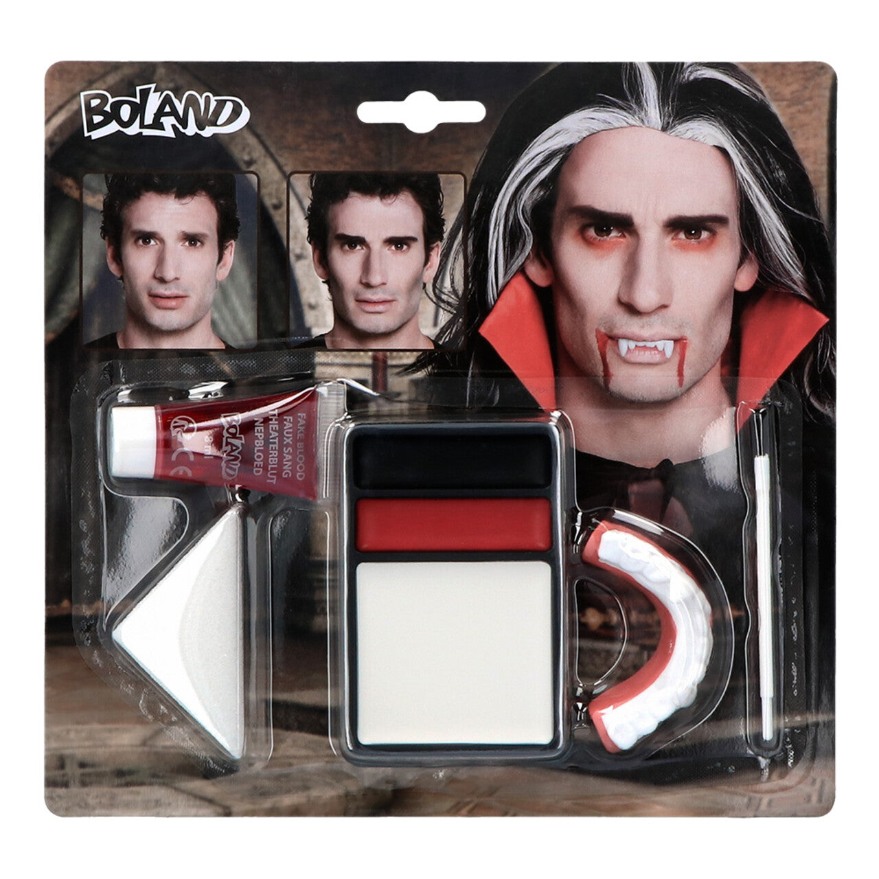 Op deze afbeelding zie je een Accessoires, van het merk Boland. Make-Up Kit Vampier Dracula