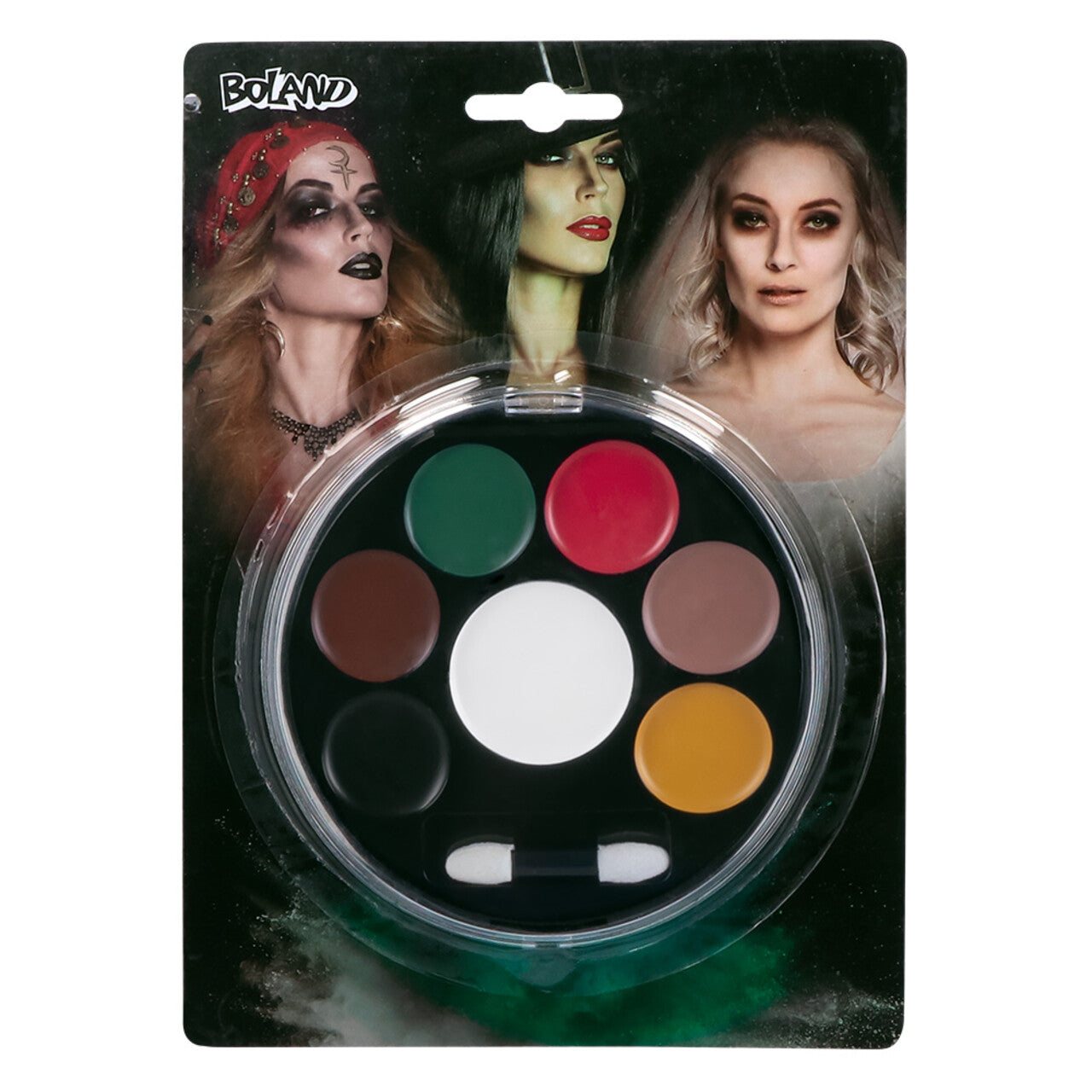 Op deze afbeelding zie je een Accessoires, van het merk Boland. Schmink Palet Halloween Night