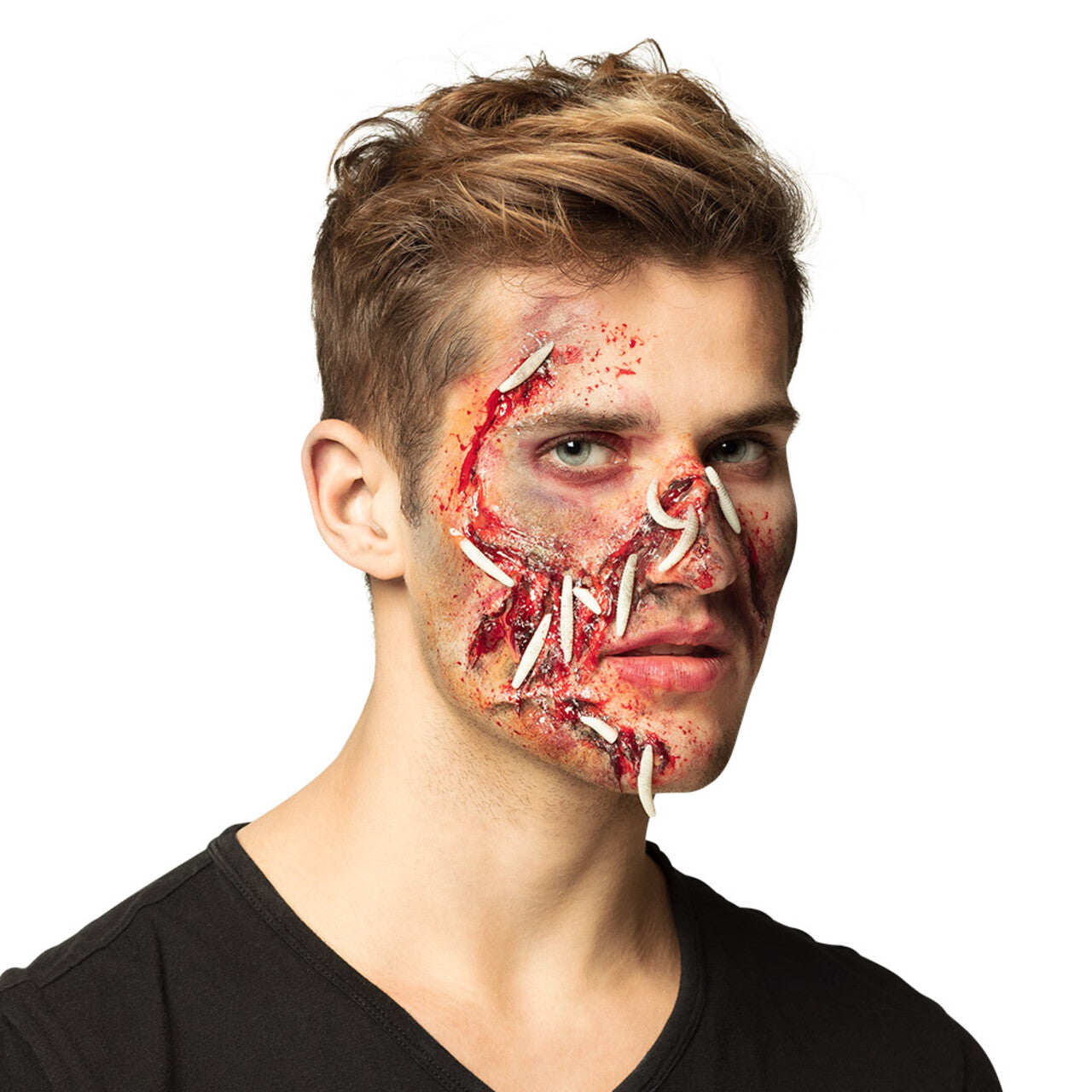 Op deze afbeelding zie je een Accessoires, van het merk Boland. Schmink Kit Zombie Rottend Vlees