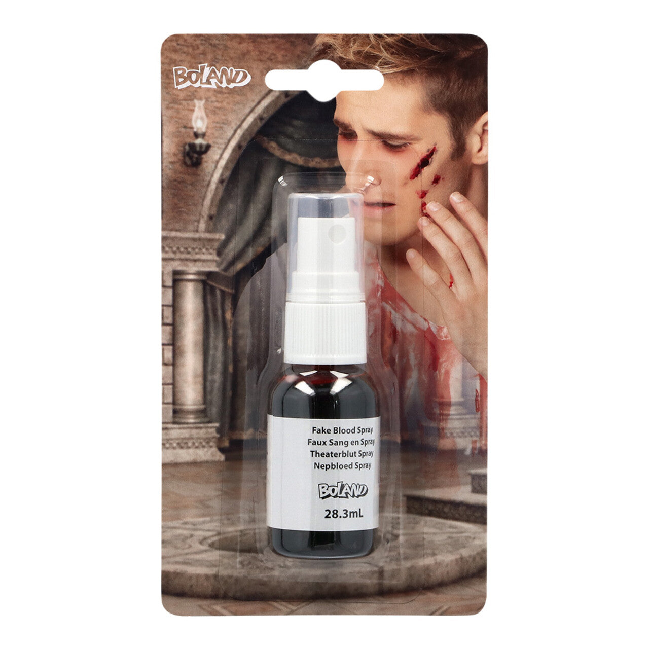Op deze afbeelding zie je een Accessoires, van het merk Boland. Nepbloedspray Bloody Mess