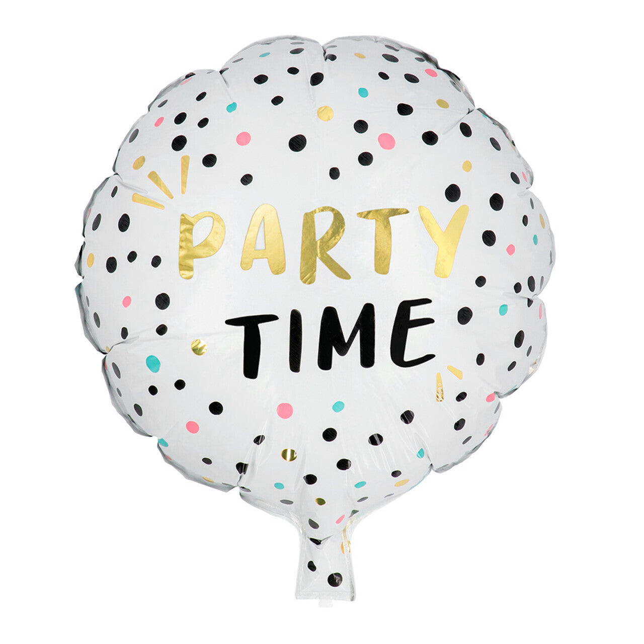 Op deze afbeelding zie je een Decoratie, van het merk Boland. Folieballon Party Time Confetti Look