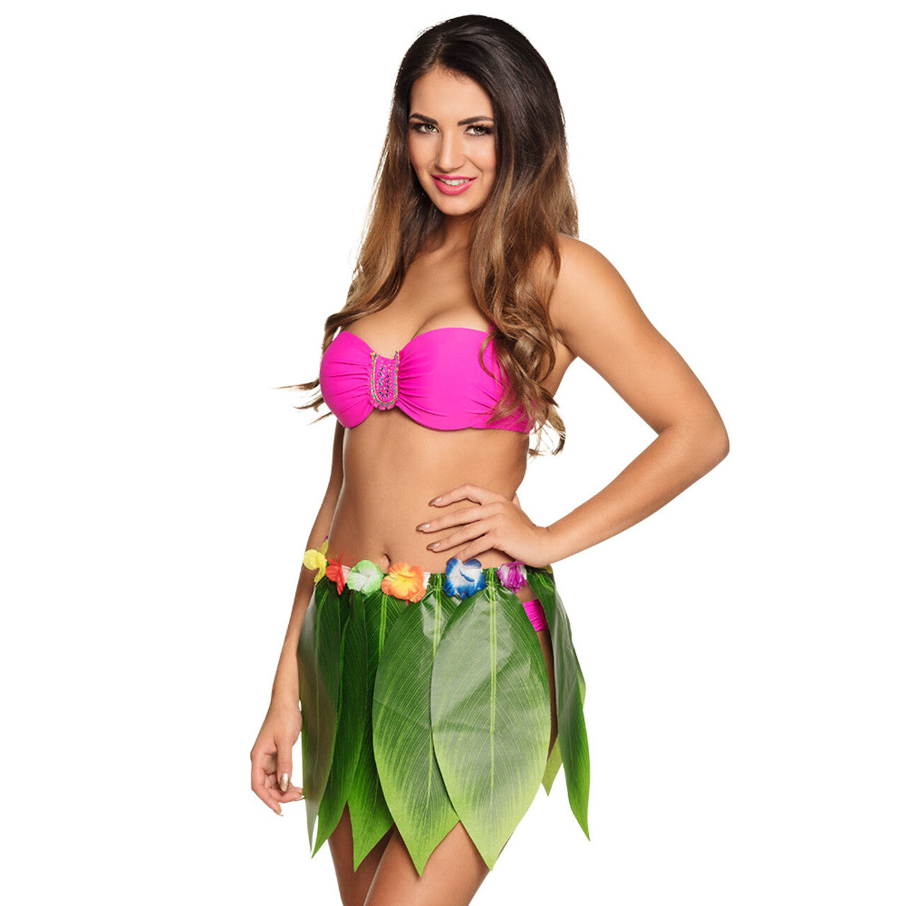 Op deze afbeelding zie je een Accessoires, van het merk Boland. Shake The Palm Palmblad Hawaïrok (40 Cm)