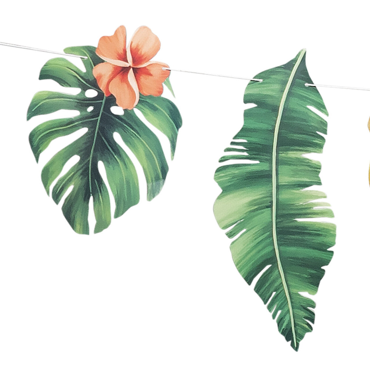 Op deze afbeelding zie je een Decoratie, van het merk Boland. Slinger Tropical Leaves