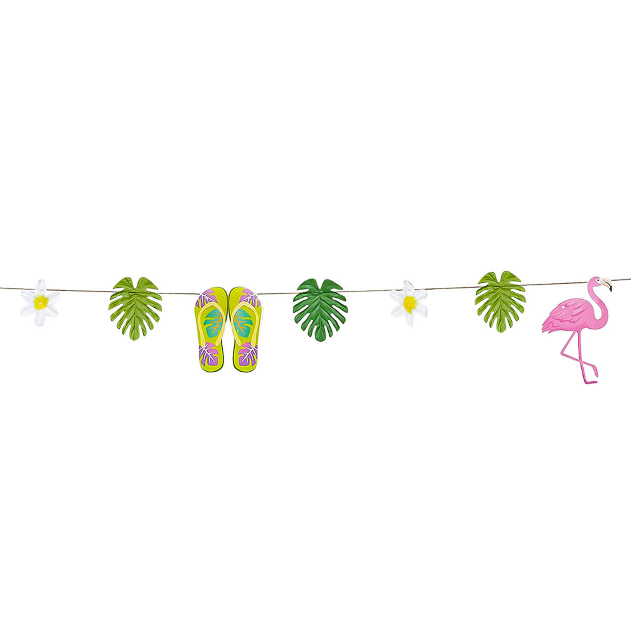 Op deze afbeelding zie je een Decoratie, van het merk Boland. Kartonnen Slinger Ultimate Summer Ibiza Party