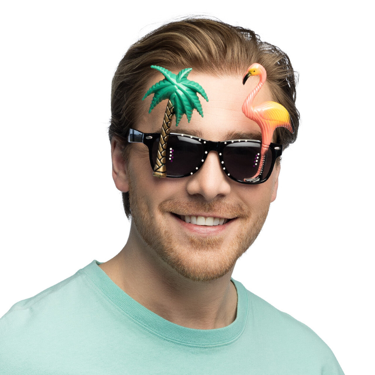Op deze afbeelding zie je een Accessoires, van het merk Boland. Paradijs Op Je Neus Bril